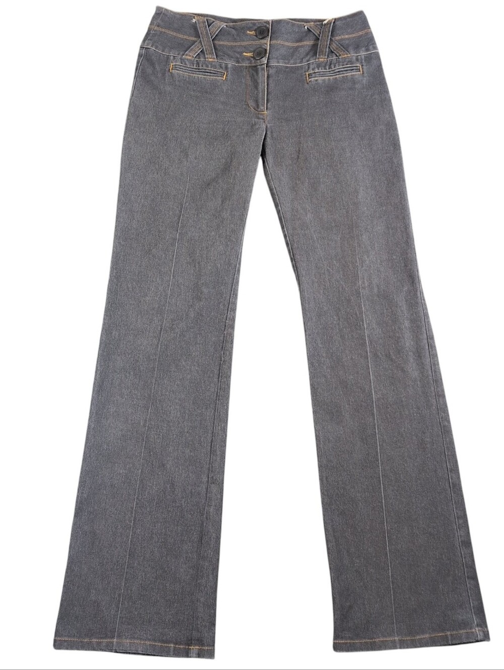 Y2K Dark Wash Low Rise Bootcut Jeans Size 7